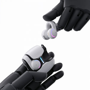 Acmora S03 OpenEar Clip-On Earbuds Bluetooth 5.3 Gaming_Sports TWS with LED Power Display