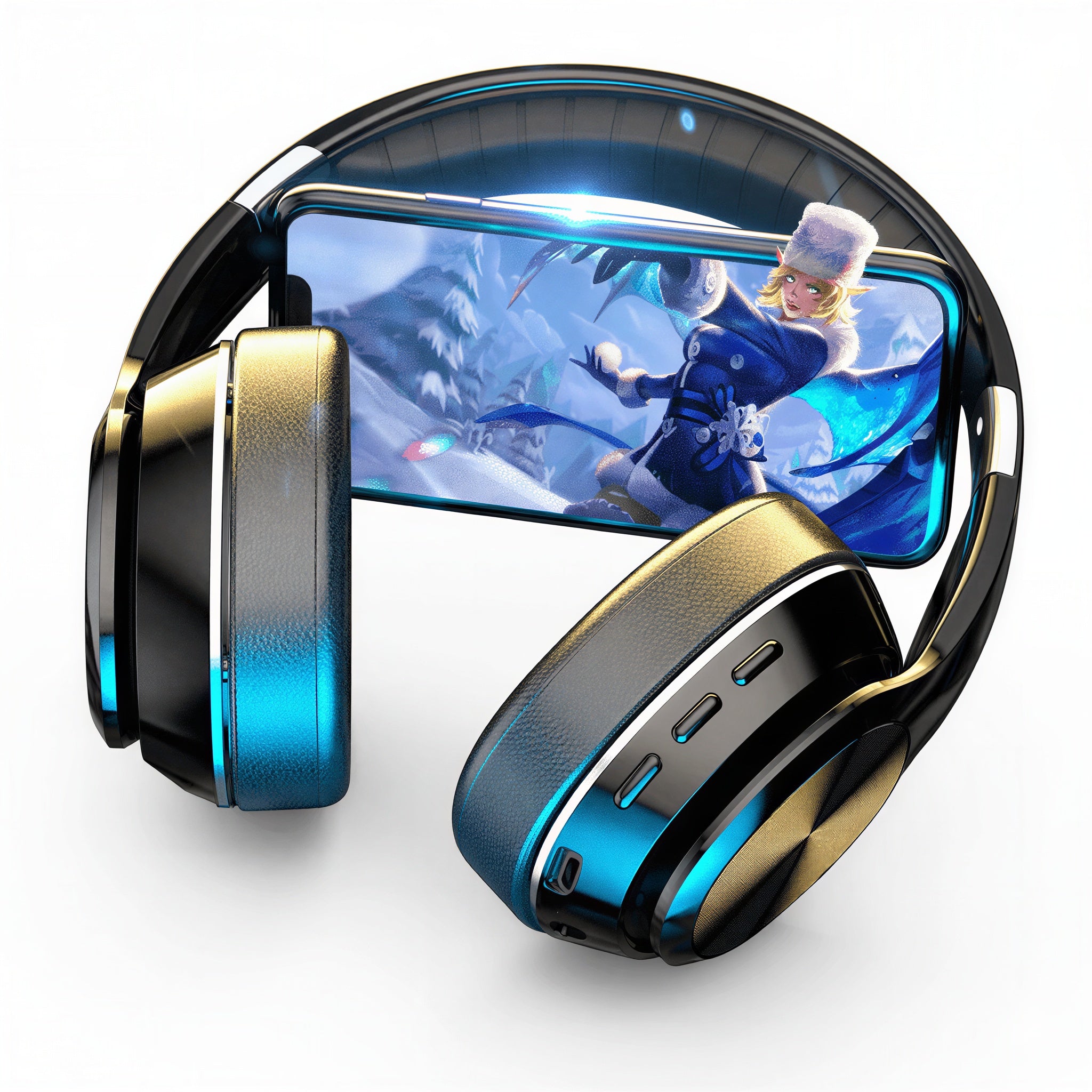 EP01 Base Wave Wireless Over-Ear Headphones Acmora