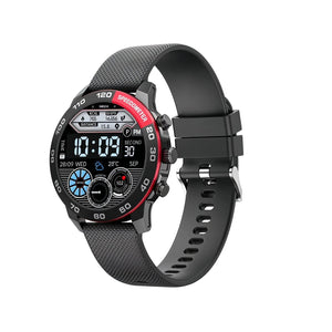HEPU HP-G15 Tactical Smart Watch Round Display with Bluetooth Calling, IP68 Waterproof, NFC & Compass Acmora