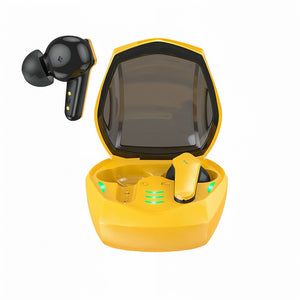 Hoco EW28 Magic TWS Gaming Earbuds_Yellow 60ms