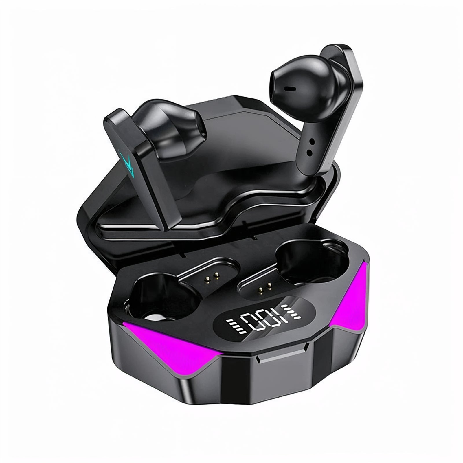 X15 TWS Gaming Earbuds 65ms Low Latency Bluetooth 5.3 & RGB LED Display Acmora