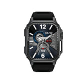 HEPU HP-G15 Tactical Smartwatch: 1.43" AMOLED Round Display, BT Calling & IP68 Military Rugged Design Acmora