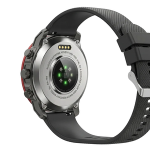 HEPU HP-G15 Tactical Smart Watch Round Display with Bluetooth Calling, IP68 Waterproof, NFC & Compass Acmora