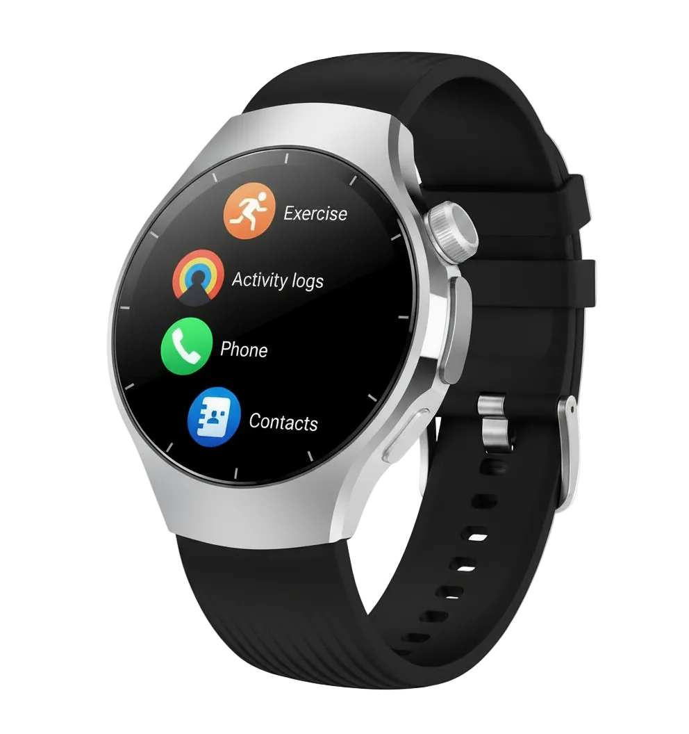 Haino Teko RW-75 Premium Smartwatch AMOLED HD Display, BT Calling & Always-on Feature Acmora