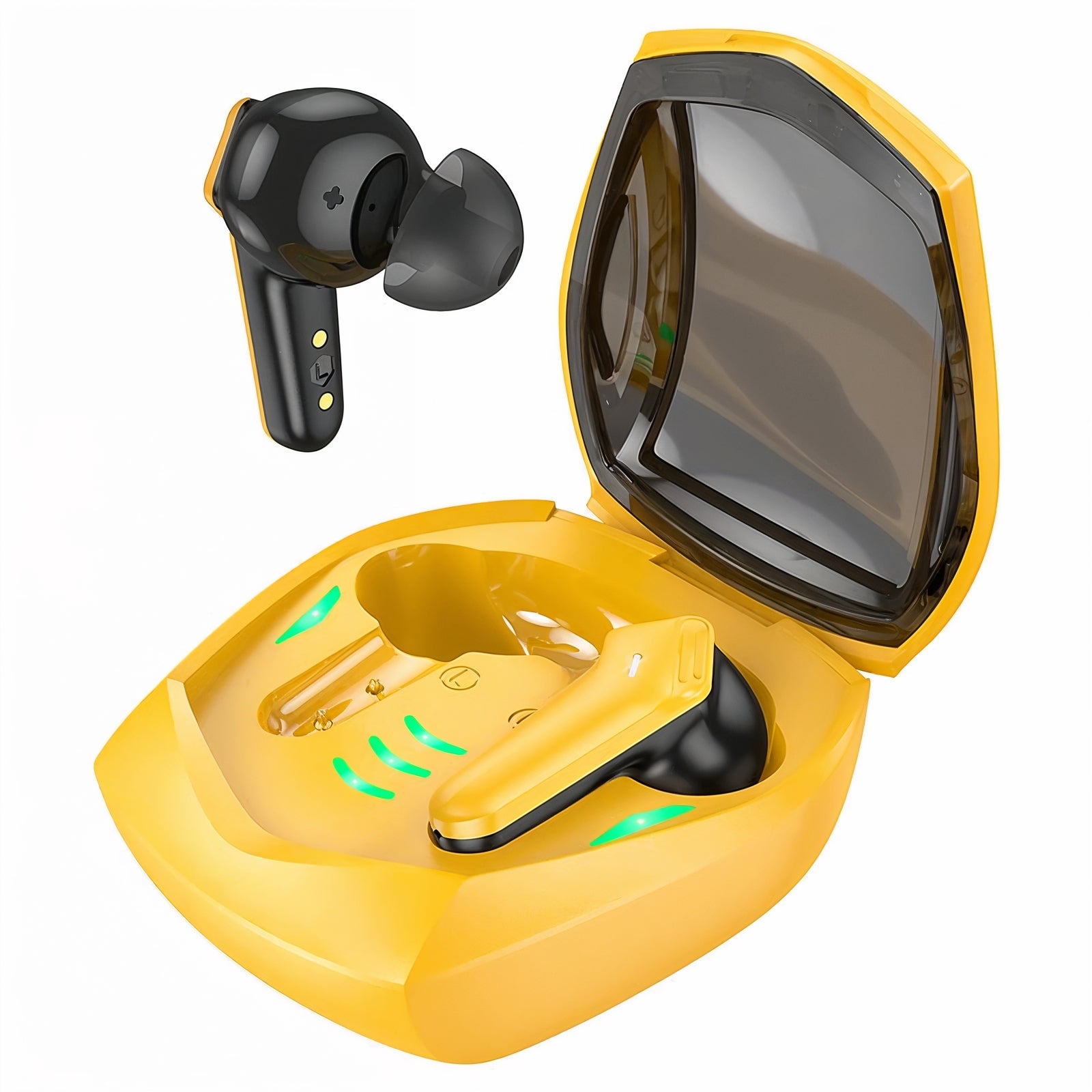 Hoco EW28 Magic TWS Gaming Earbuds Yellow