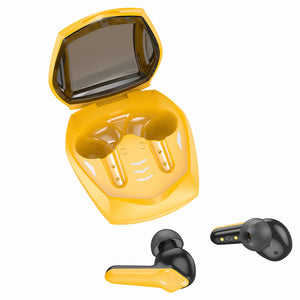Hoco EW28 Magic TWS Gaming Earbuds_Yellow_Acmora