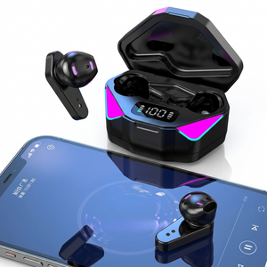 X15 TWS Gaming Earbuds 65ms Low Latency Bluetooth 5.3 & RGB LED Display Acmora